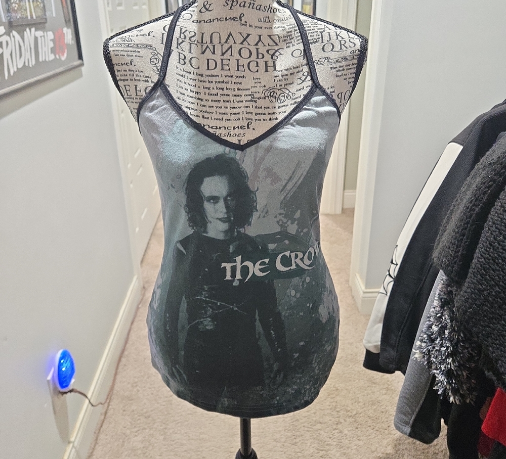 The Crow Graphic Tank Top - Black